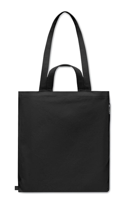 Einkaufs- oder Strandtasche aus recyceltem Polycotton (70 % recycelte Baumwolle 30 %
