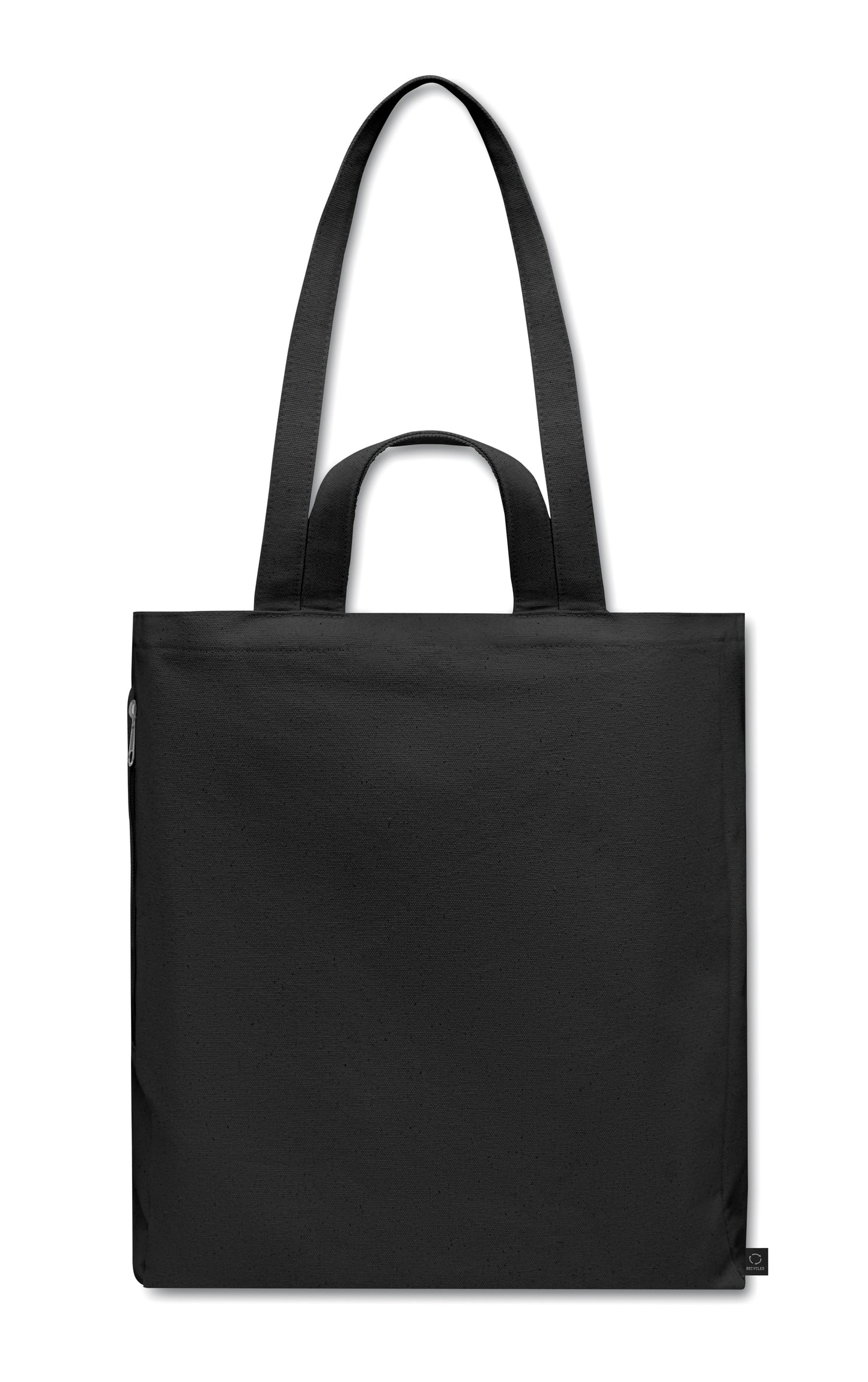 Einkaufs- oder Strandtasche aus recyceltem Polycotton (70 % recycelte Baumwolle 30 %