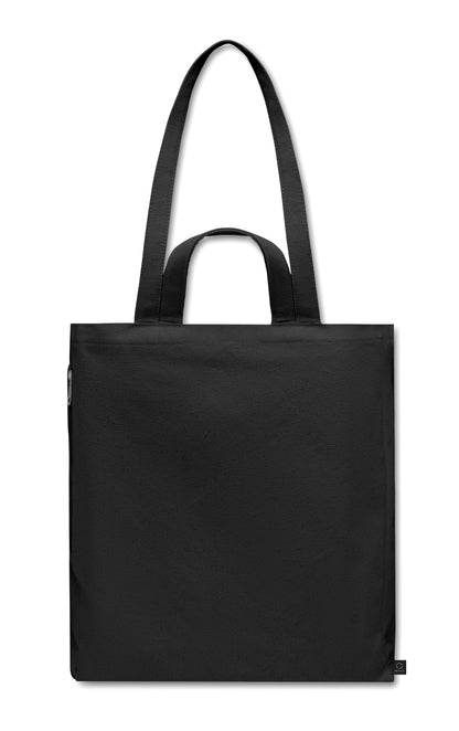 Einkaufs- oder Strandtasche aus recyceltem Polycotton (70 % recycelte Baumwolle 30 %