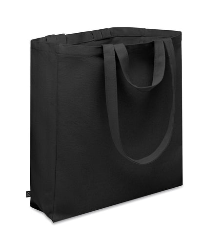 Einkaufs- oder Strandtasche aus recyceltem Polycotton (70 % recycelte Baumwolle 30 %