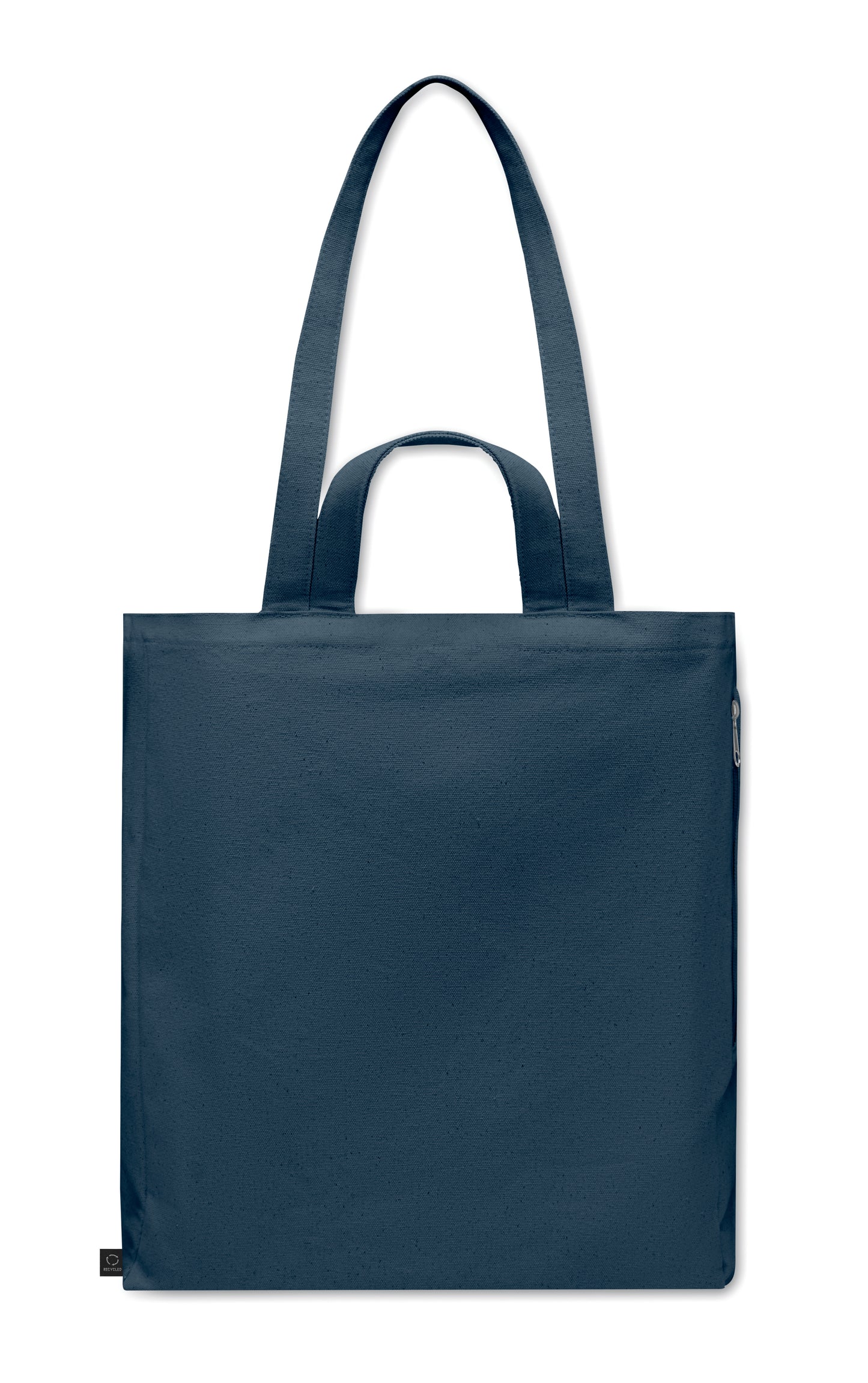 Einkaufs- oder Strandtasche aus recyceltem Polycotton (70 % recycelte Baumwolle 30 %