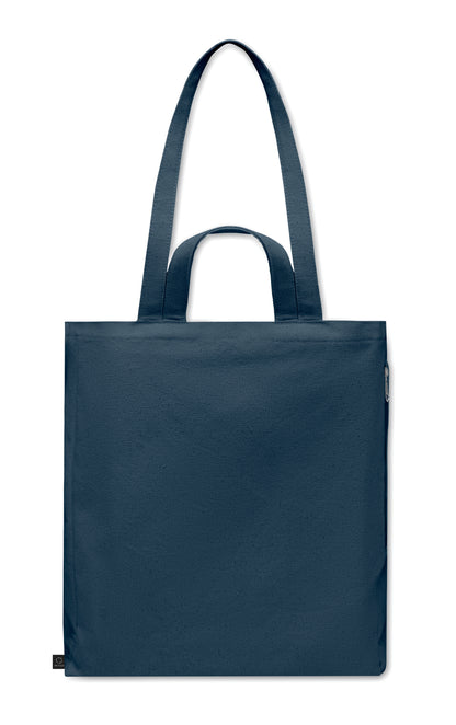 Einkaufs- oder Strandtasche aus recyceltem Polycotton (70 % recycelte Baumwolle 30 %