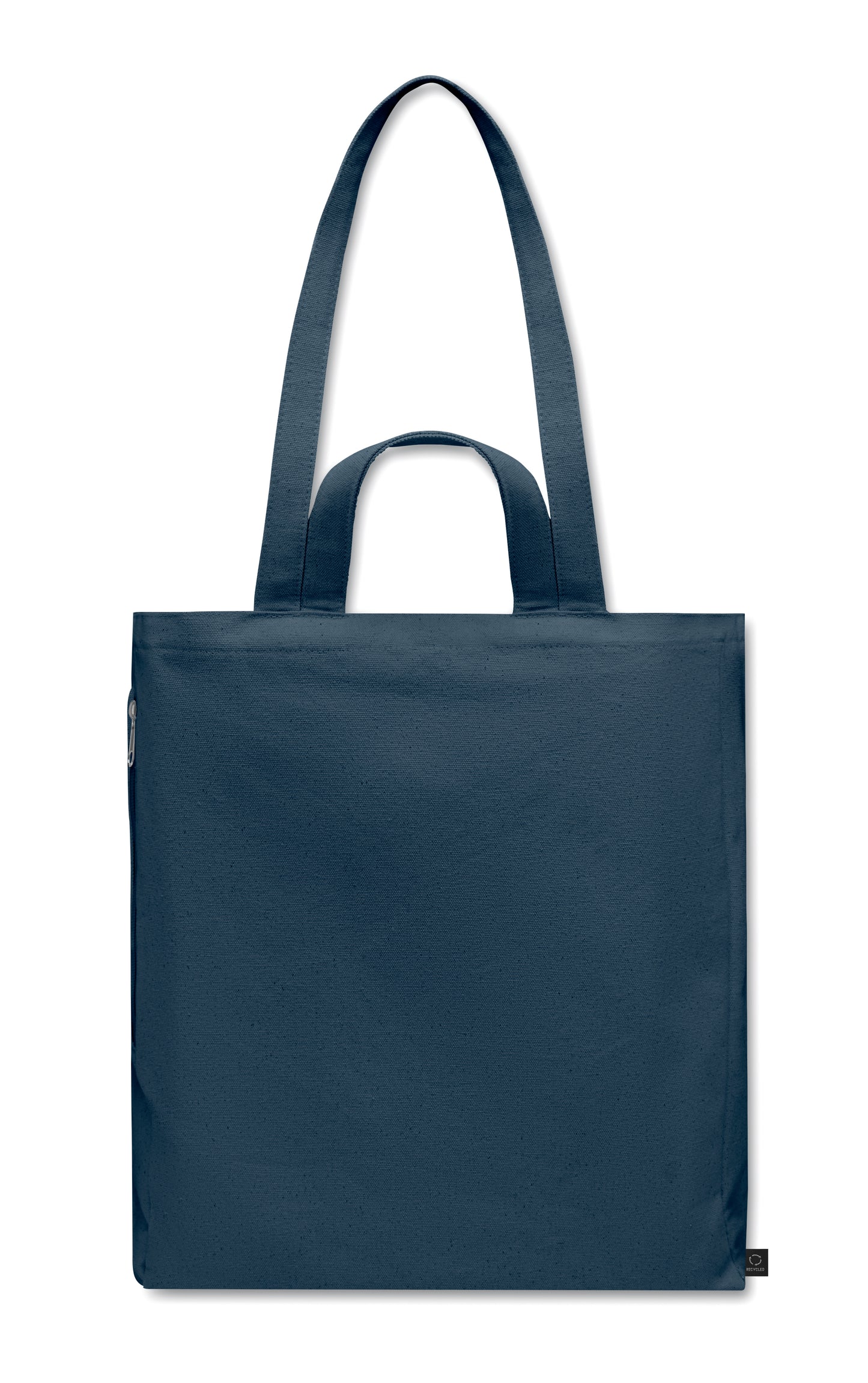 Einkaufs- oder Strandtasche aus recyceltem Polycotton (70 % recycelte Baumwolle 30 %