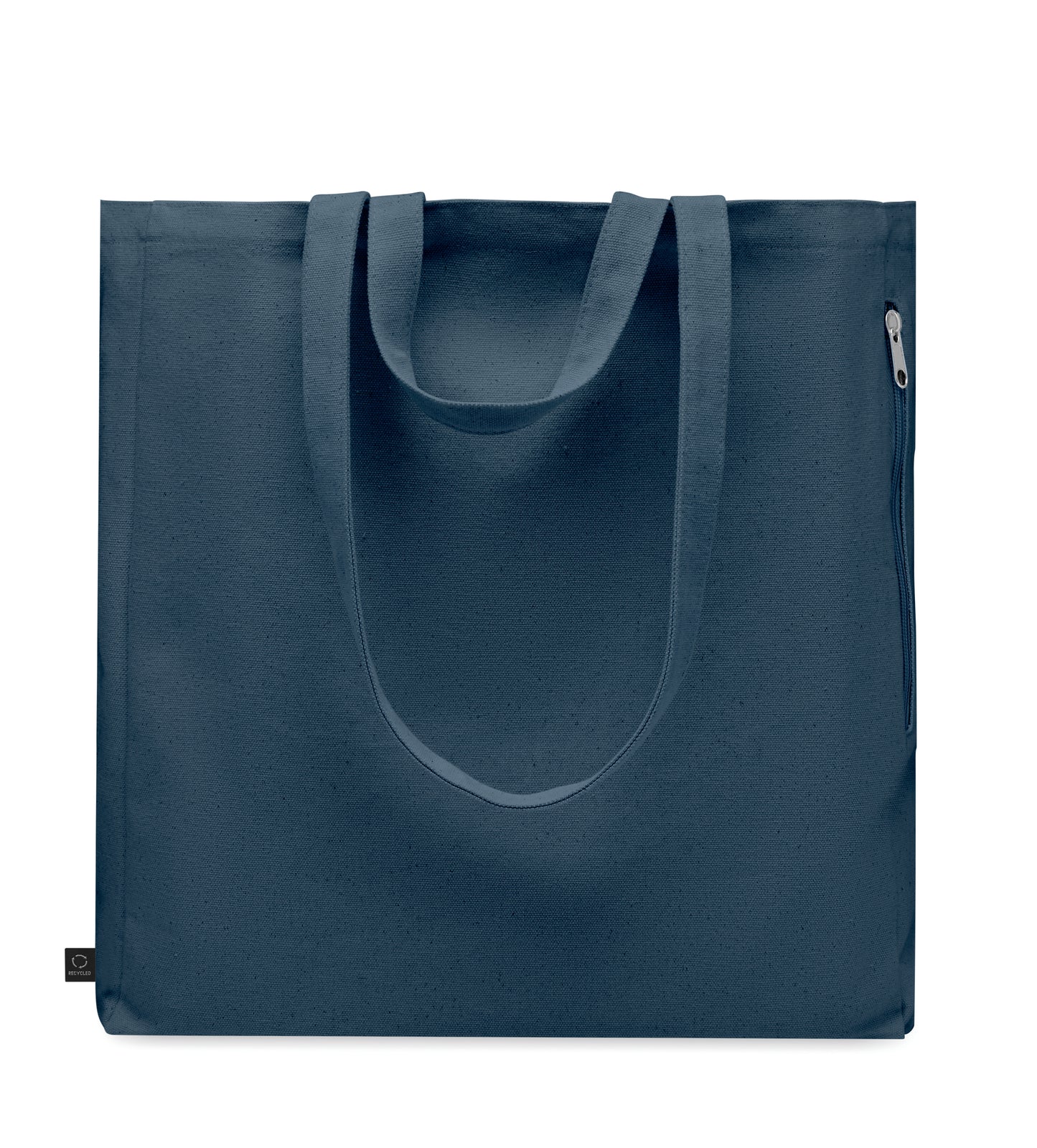 Einkaufs- oder Strandtasche aus recyceltem Polycotton (70 % recycelte Baumwolle 30 %