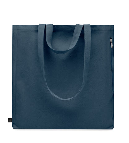 Einkaufs- oder Strandtasche aus recyceltem Polycotton (70 % recycelte Baumwolle 30 %