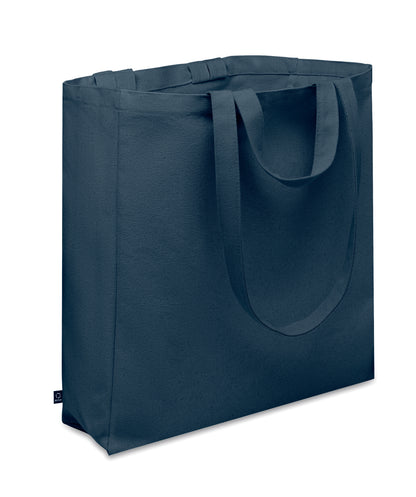 Einkaufs- oder Strandtasche aus recyceltem Polycotton (70 % recycelte Baumwolle 30 %