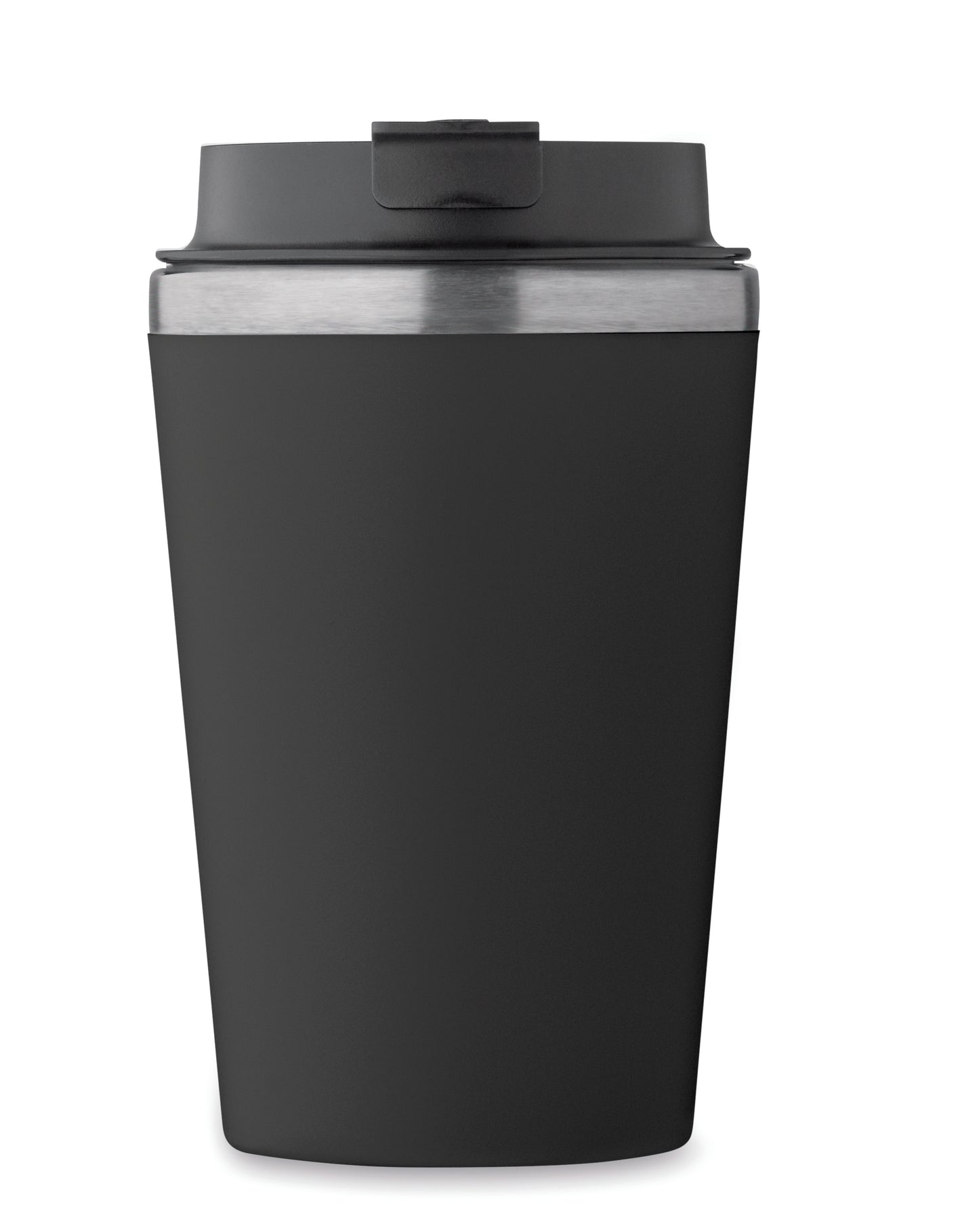 Doppelwandiger Trinkbecher. Äußere Schicht aus PP Innenwand aus recyceltem Edelstahl (90 %