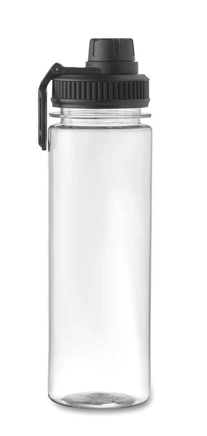 Trinkflasche aus RPET mit Verschluss aus PP. Füllmenge: 750 ml.