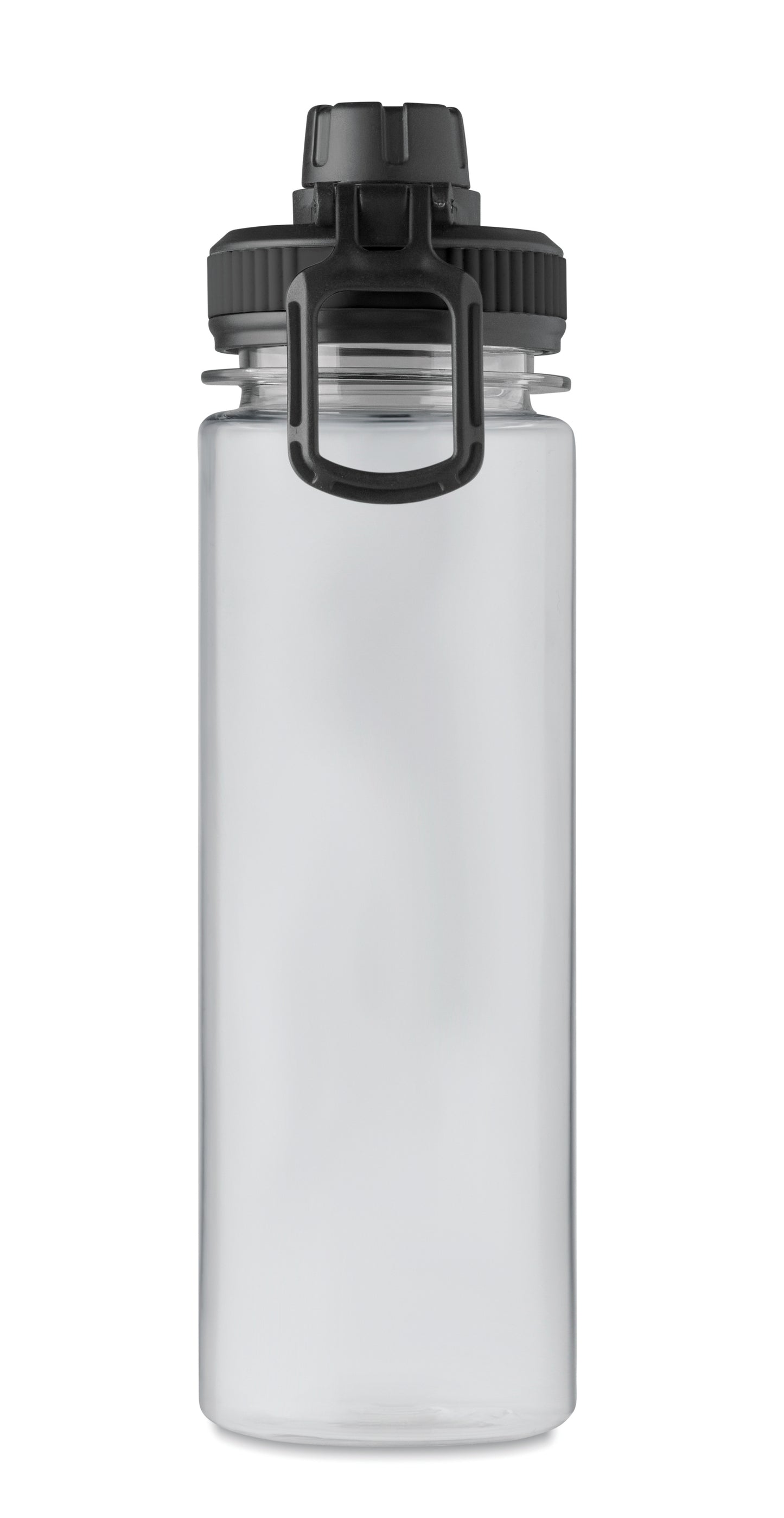 Trinkflasche aus RPET mit Verschluss aus PP. Füllmenge: 750 ml.