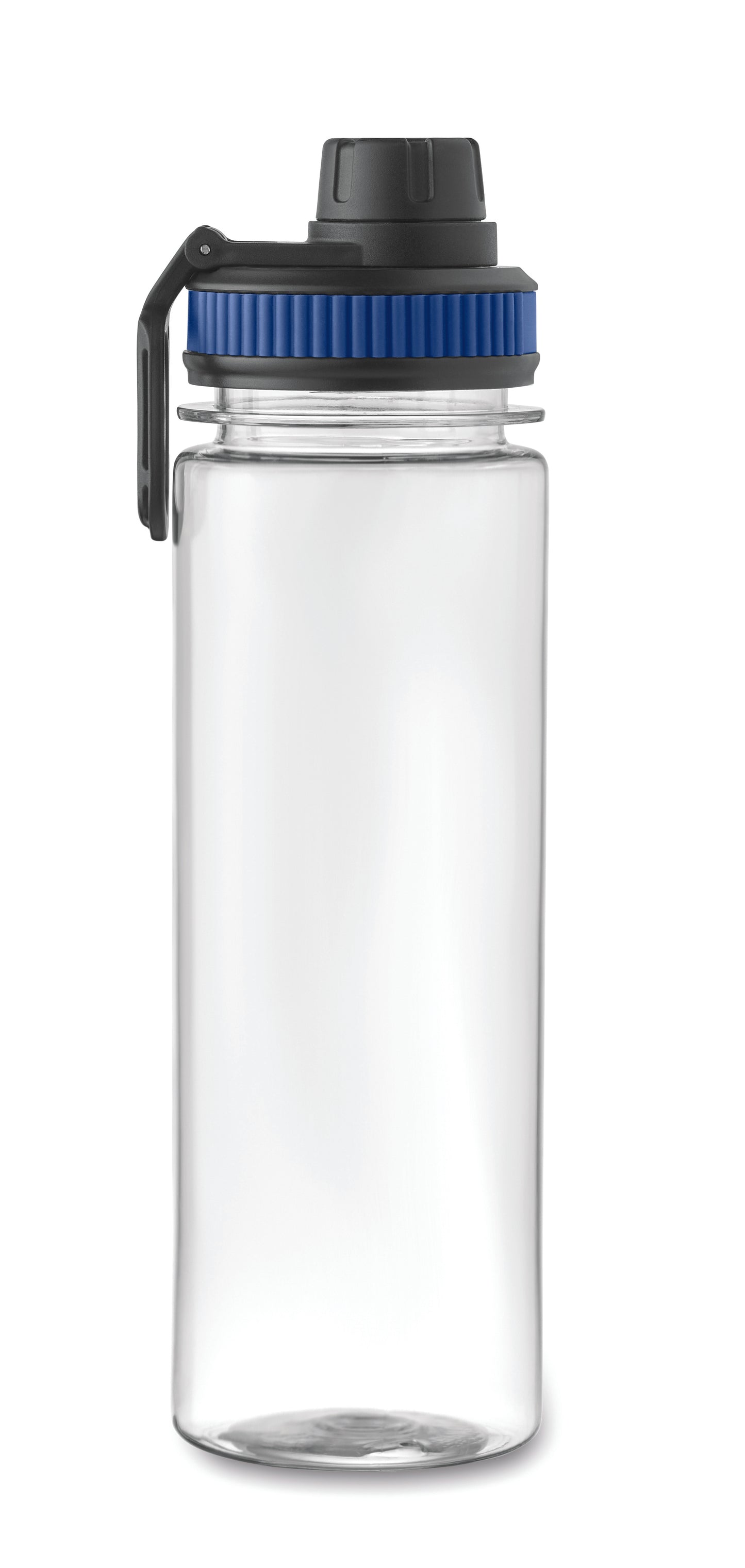 Trinkflasche aus RPET mit Verschluss aus PP. Füllmenge: 750 ml.