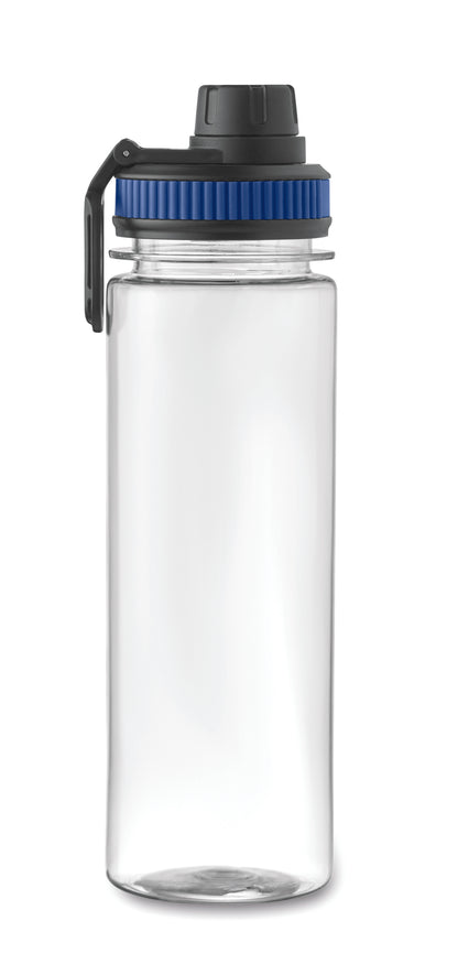 Trinkflasche aus RPET mit Verschluss aus PP. Füllmenge: 750 ml.