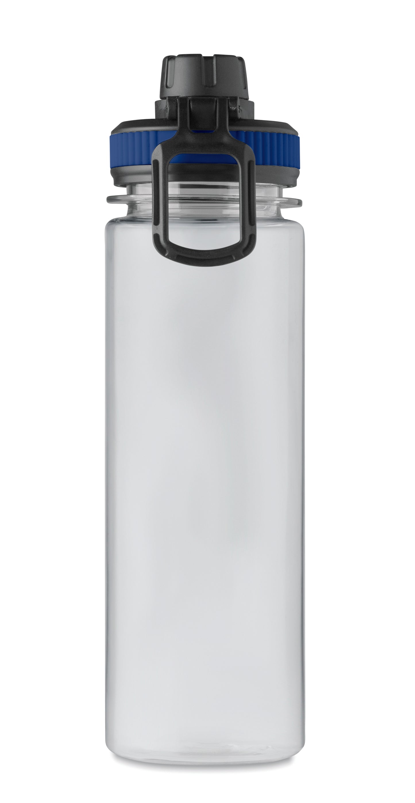 Trinkflasche aus RPET mit Verschluss aus PP. Füllmenge: 750 ml.