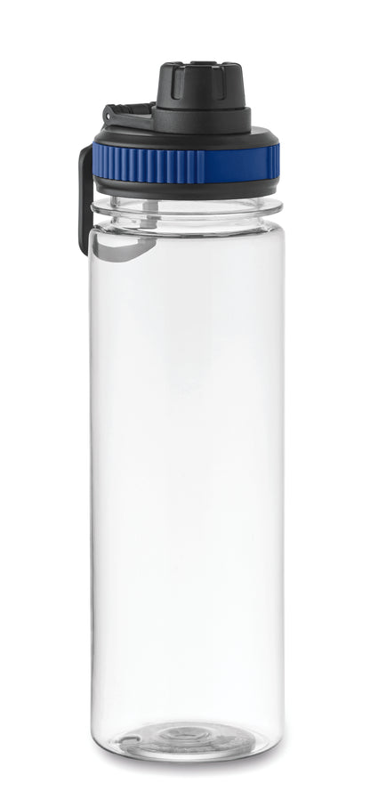 Trinkflasche aus RPET mit Verschluss aus PP. Füllmenge: 750 ml.