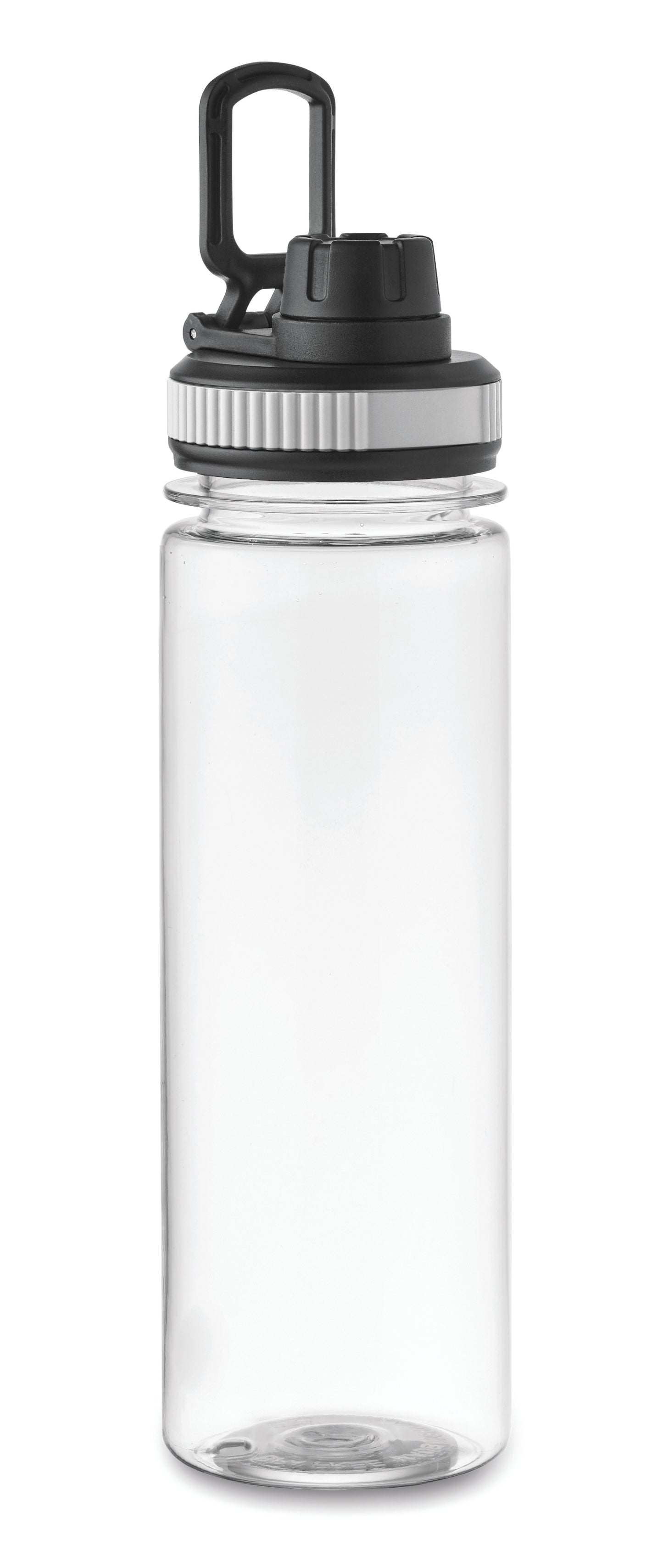 Trinkflasche aus RPET mit Verschluss aus PP. Füllmenge: 750 ml.