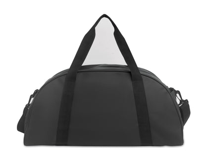 Sport- oder Reisetasche aus weichem PU mit schaumstoffverstärktem Boden. Hauptfach Fronttasche und