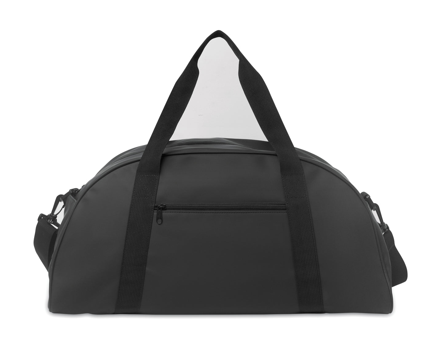 Sport- oder Reisetasche aus weichem PU mit schaumstoffverstärktem Boden. Hauptfach Fronttasche und