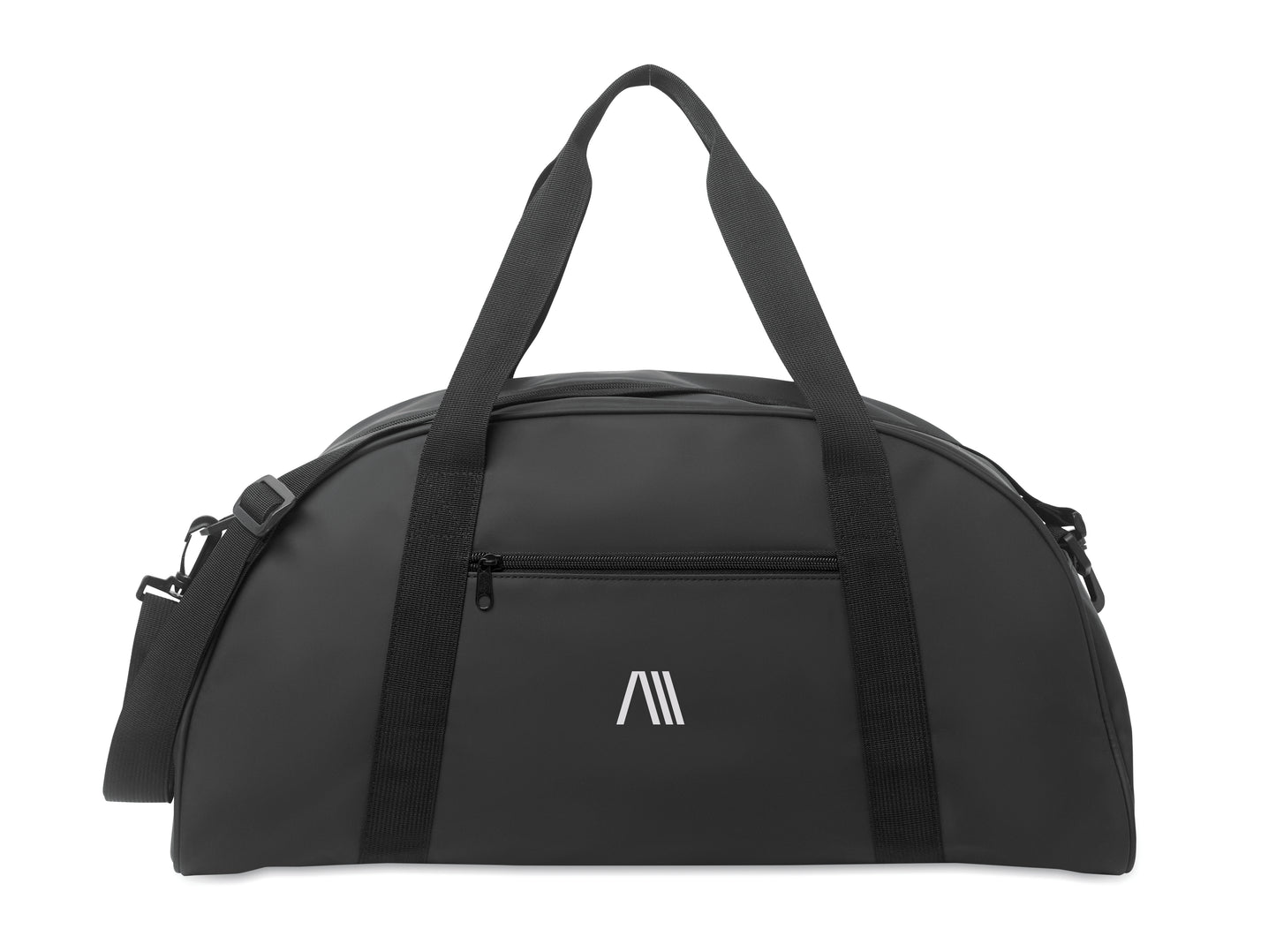 Sport- oder Reisetasche aus weichem PU mit schaumstoffverstärktem Boden. Hauptfach Fronttasche und