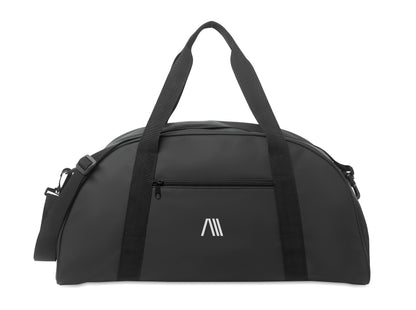 Sport- oder Reisetasche aus weichem PU mit schaumstoffverstärktem Boden. Hauptfach Fronttasche und