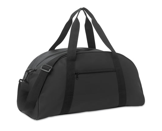 Sport- oder Reisetasche aus weichem PU mit schaumstoffverstärktem Boden. Hauptfach Fronttasche und