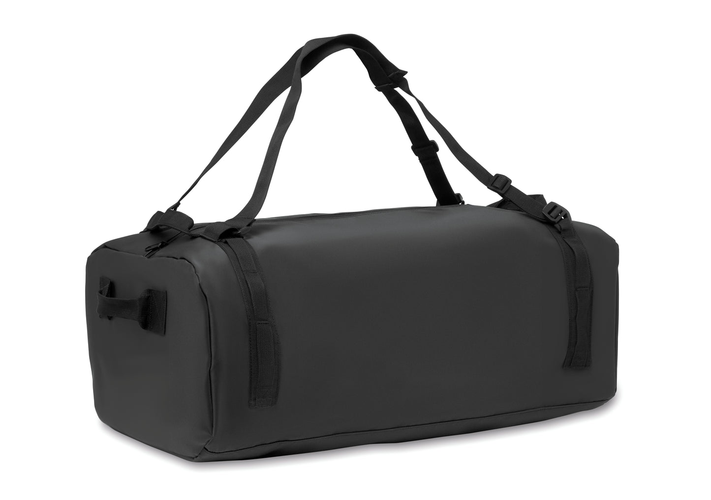 Große Sport- oder Reisetasche auch als Rucksack verwendbar. 50C-Plane. Innenfach mit Reißverschluss.