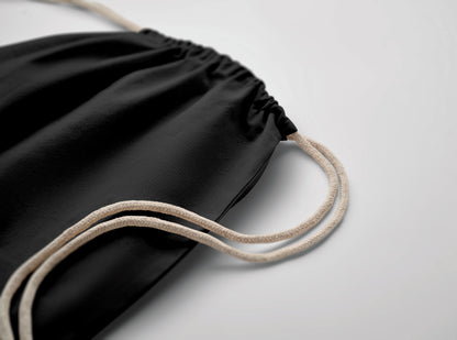 Beutel mit Kordelzug aus Fairtrade-Baumwolle 180 g/m².