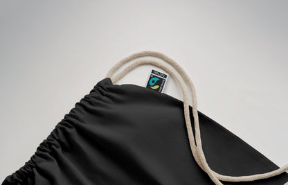 Beutel mit Kordelzug aus Fairtrade-Baumwolle 180 g/m².