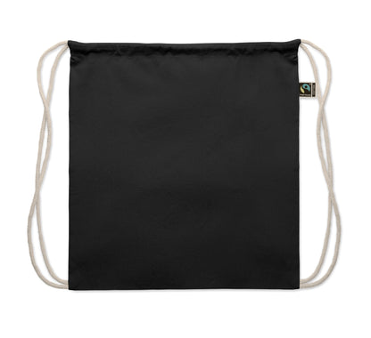 Beutel mit Kordelzug aus Fairtrade-Baumwolle 180 g/m².