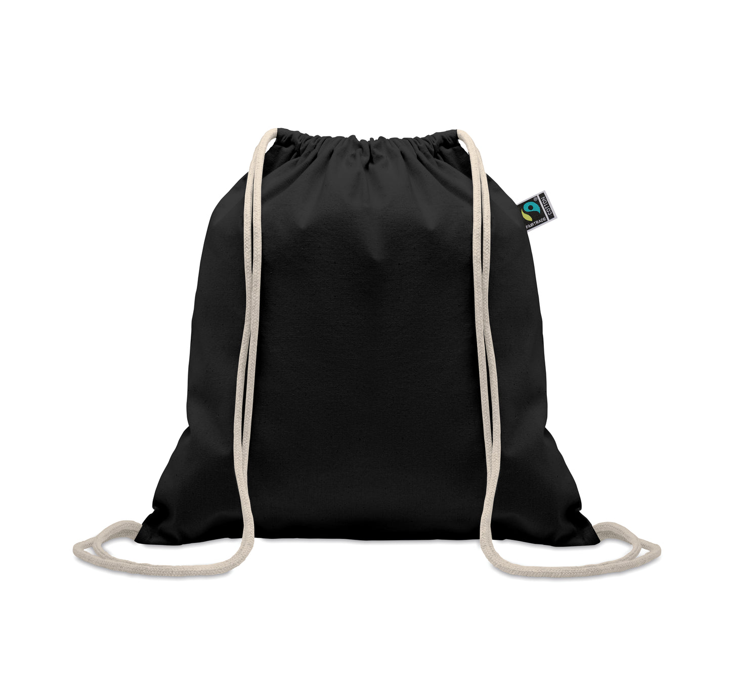 Beutel mit Kordelzug aus Fairtrade-Baumwolle 180 g/m².