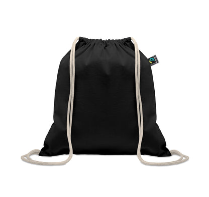 Beutel mit Kordelzug aus Fairtrade-Baumwolle 180 g/m².