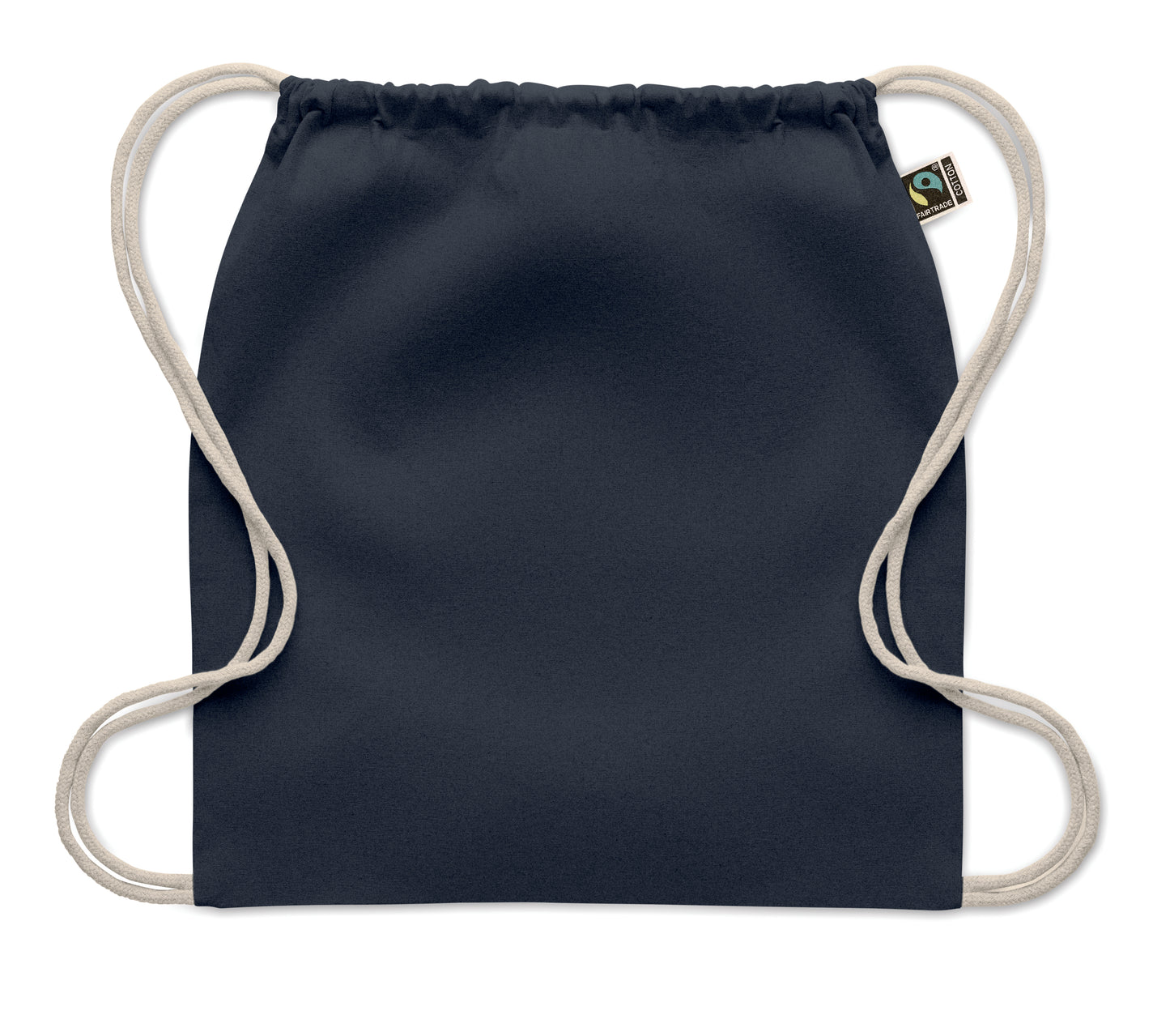 Beutel mit Kordelzug aus Fairtrade-Baumwolle 180 g/m².