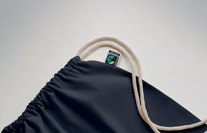 Beutel mit Kordelzug aus Fairtrade-Baumwolle 180 g/m².