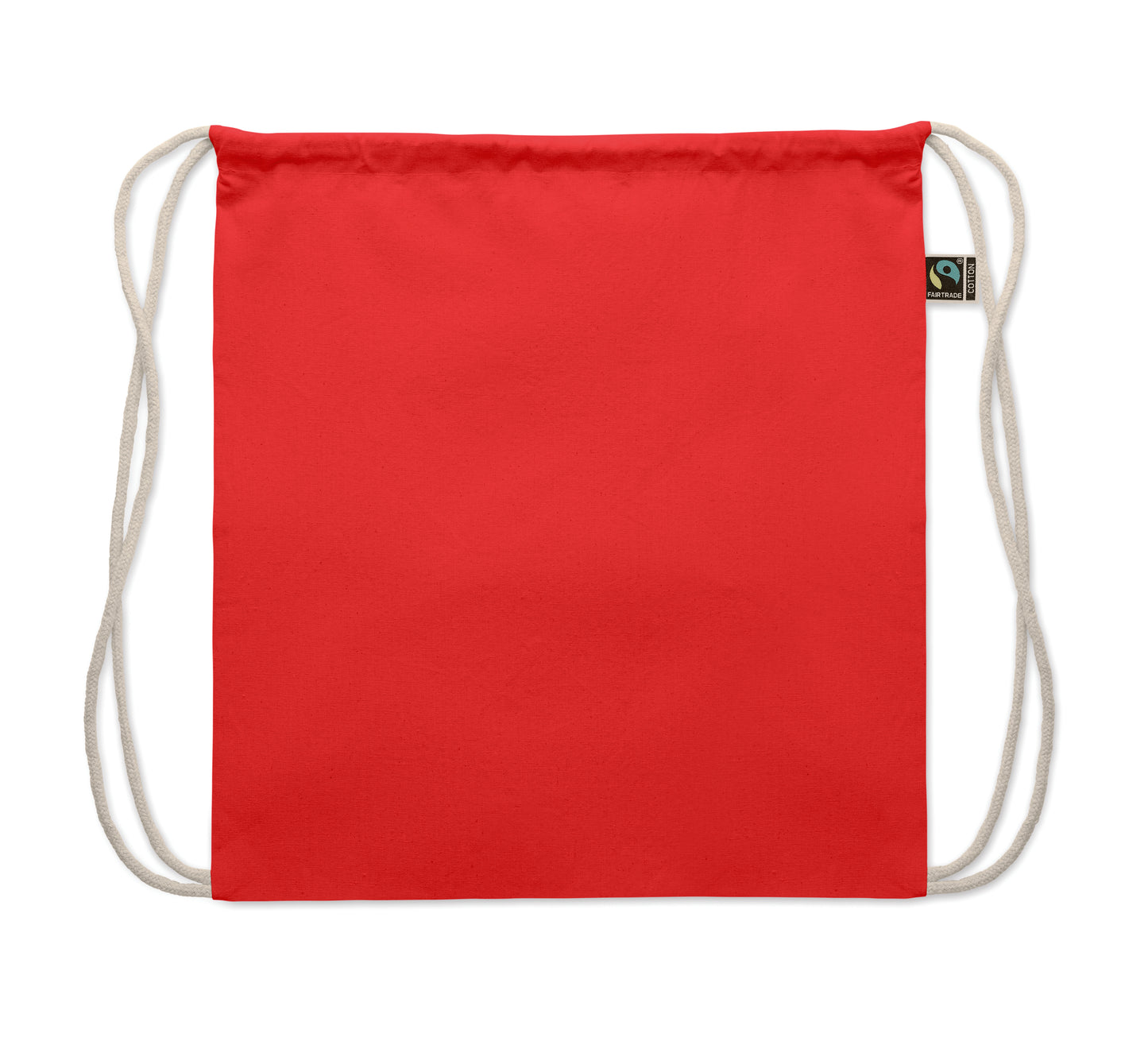 Beutel mit Kordelzug aus Fairtrade-Baumwolle 180 g/m².