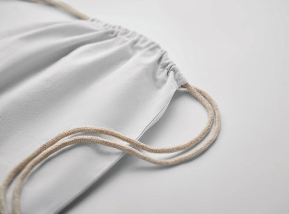Beutel mit Kordelzug aus Fairtrade-Baumwolle 180 g/m².