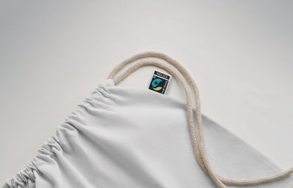 Beutel mit Kordelzug aus Fairtrade-Baumwolle 180 g/m².
