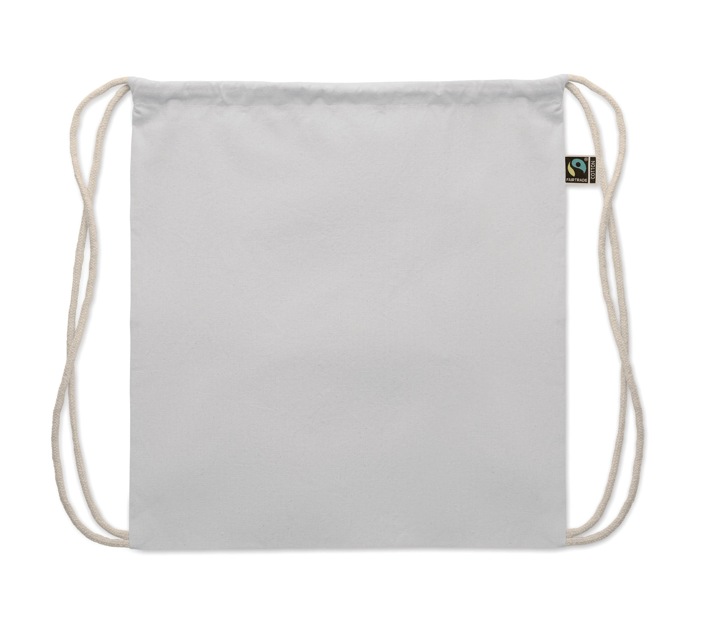Beutel mit Kordelzug aus Fairtrade-Baumwolle 180 g/m².