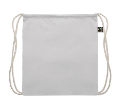 Beutel mit Kordelzug aus Fairtrade-Baumwolle 180 g/m².