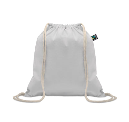 Beutel mit Kordelzug aus Fairtrade-Baumwolle 180 g/m².