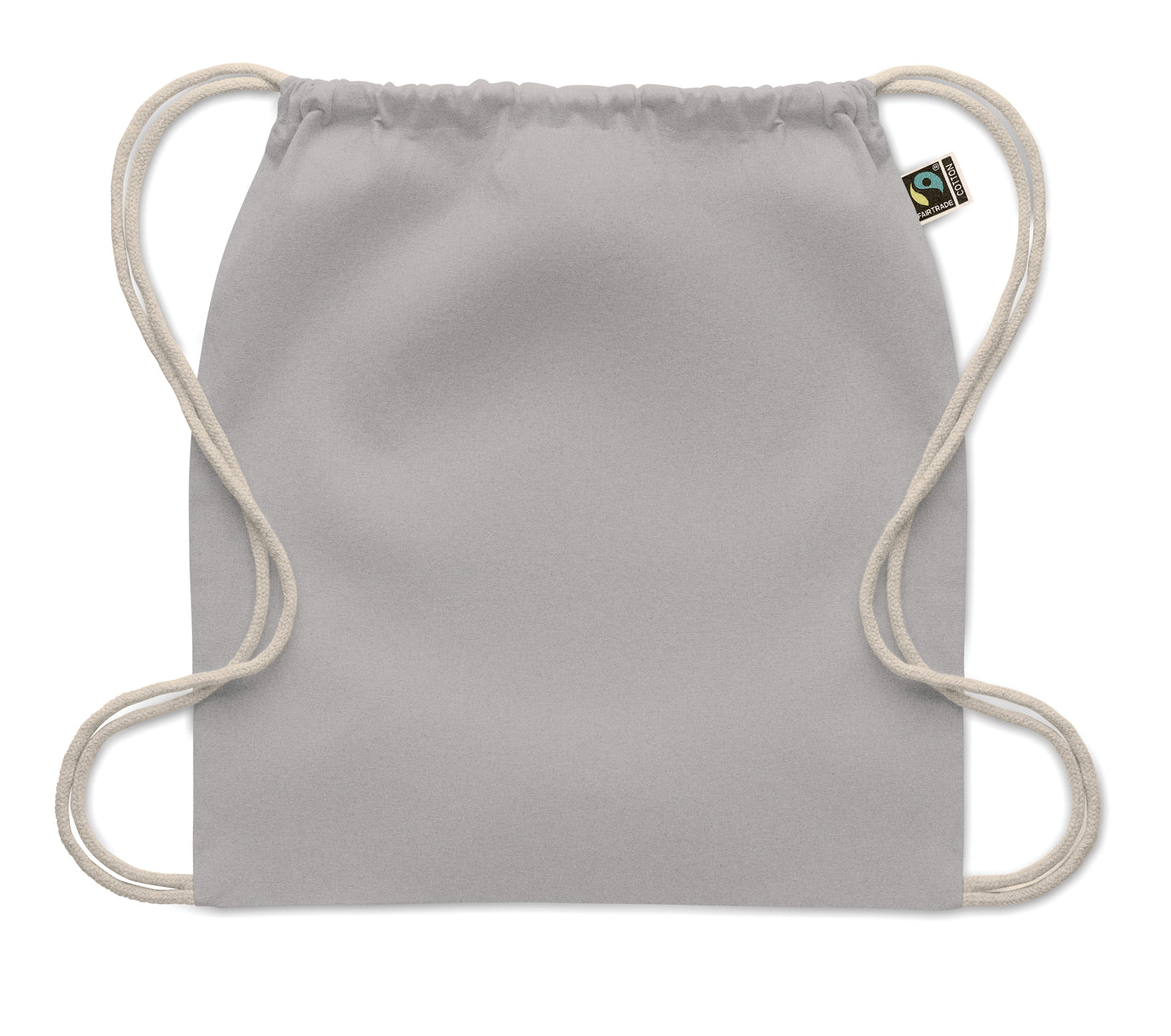 Beutel mit Kordelzug aus Fairtrade-Baumwolle 180 g/m².