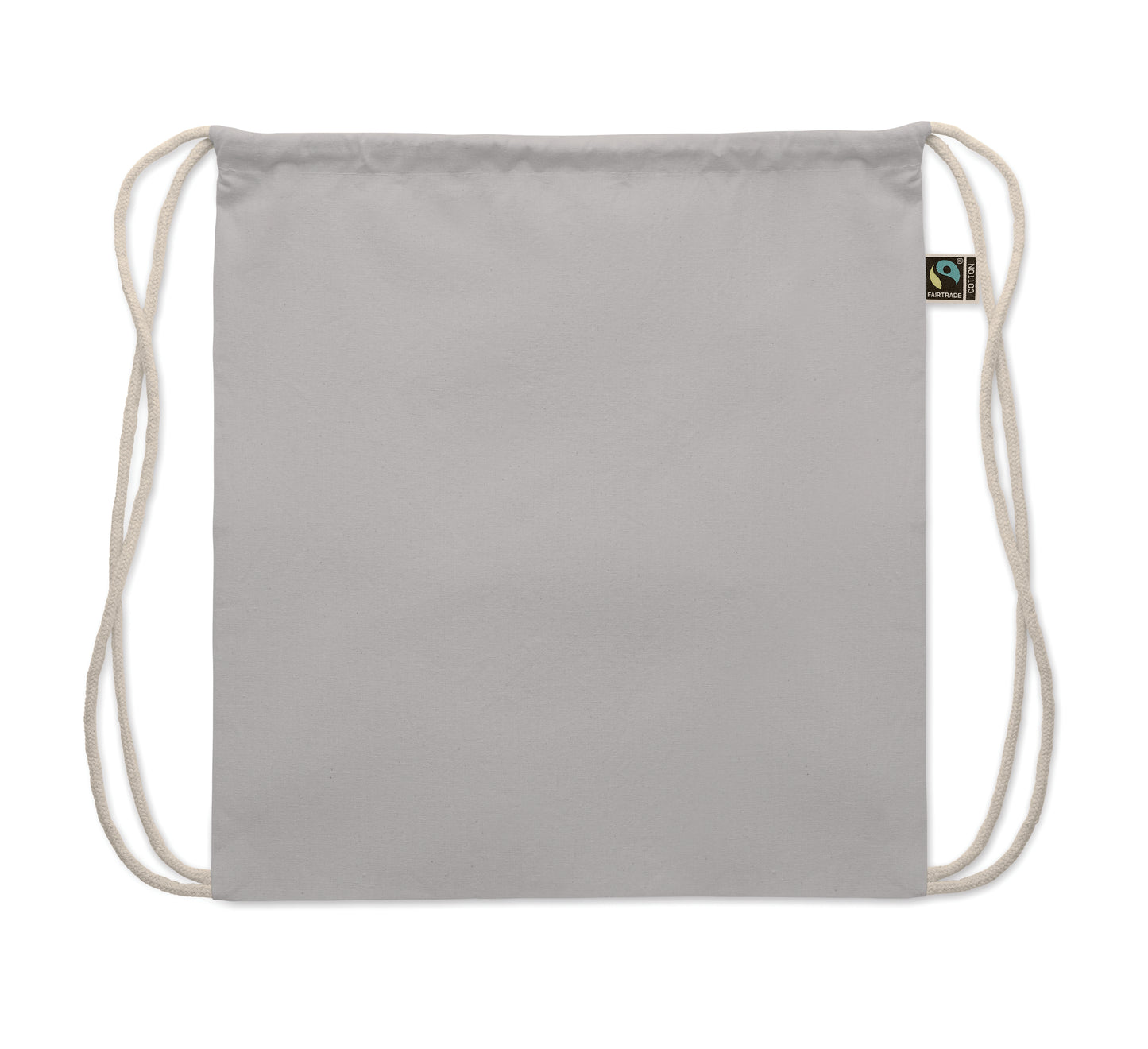 Beutel mit Kordelzug aus Fairtrade-Baumwolle 180 g/m².