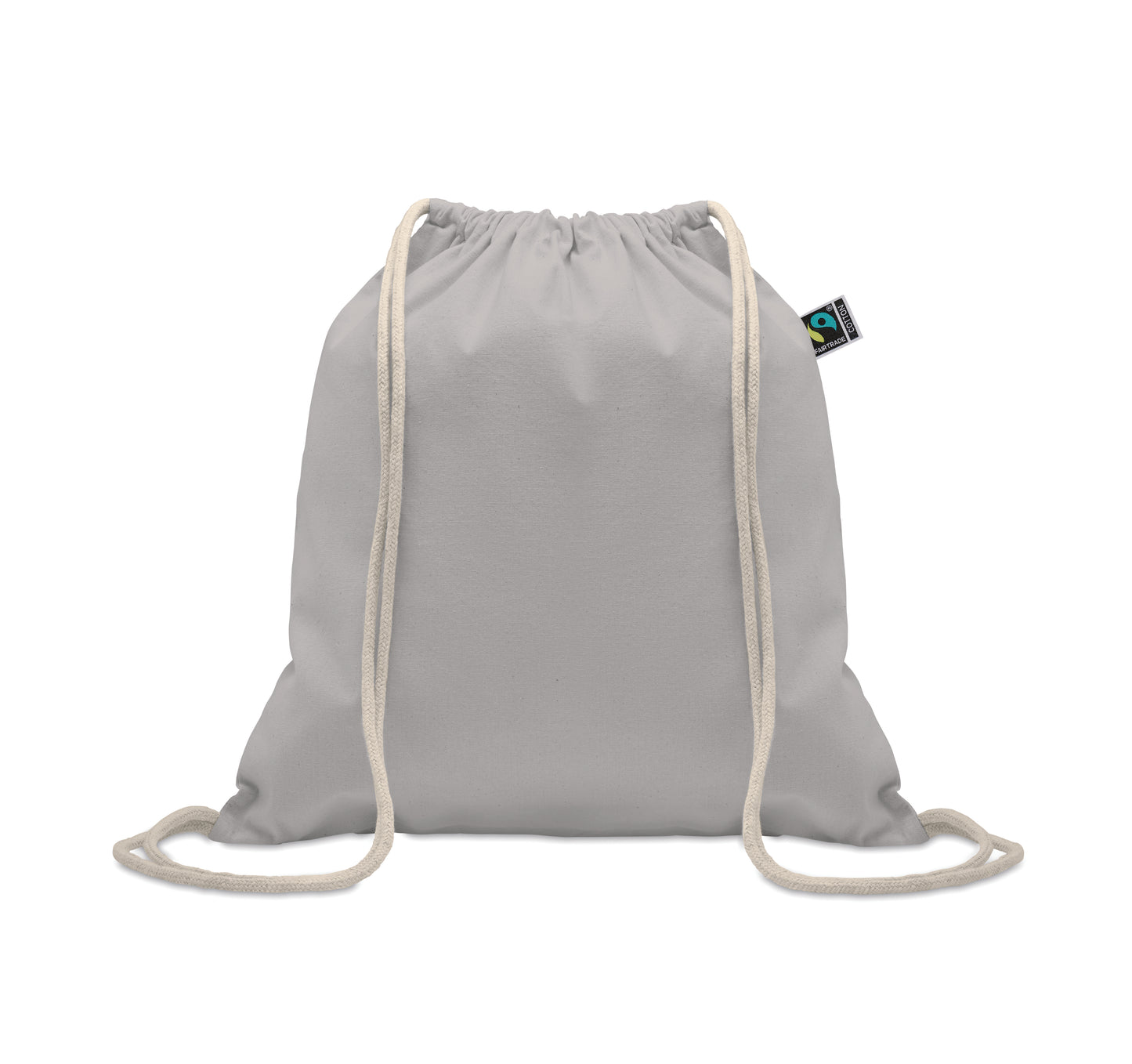 Beutel mit Kordelzug aus Fairtrade-Baumwolle 180 g/m².