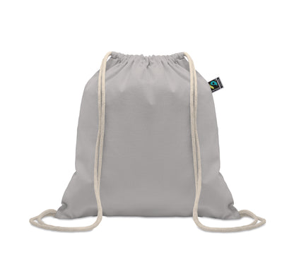 Beutel mit Kordelzug aus Fairtrade-Baumwolle 180 g/m².