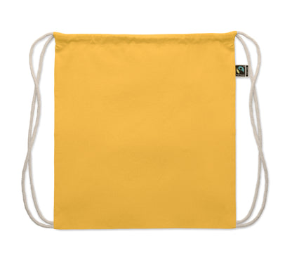 Beutel mit Kordelzug aus Fairtrade-Baumwolle 180 g/m².