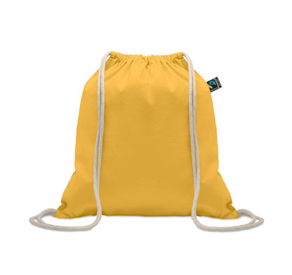 Beutel mit Kordelzug aus Fairtrade-Baumwolle 180 g/m².