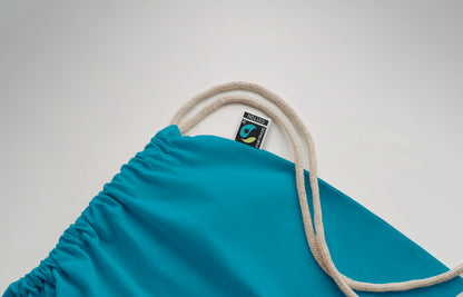 Beutel mit Kordelzug aus Fairtrade-Baumwolle 180 g/m².