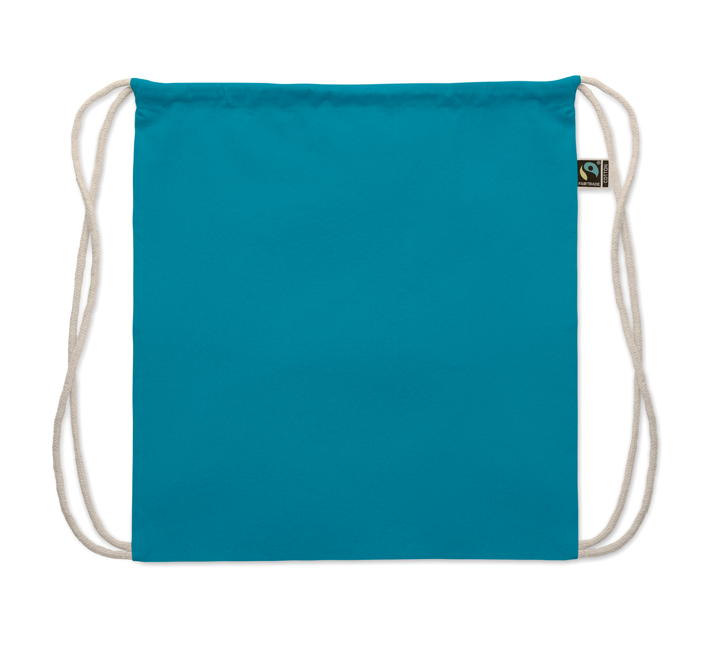 Beutel mit Kordelzug aus Fairtrade-Baumwolle 180 g/m².