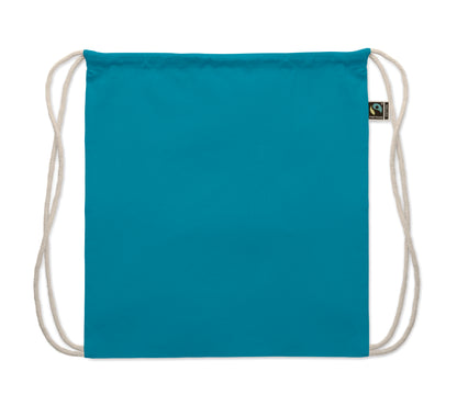 Beutel mit Kordelzug aus Fairtrade-Baumwolle 180 g/m².
