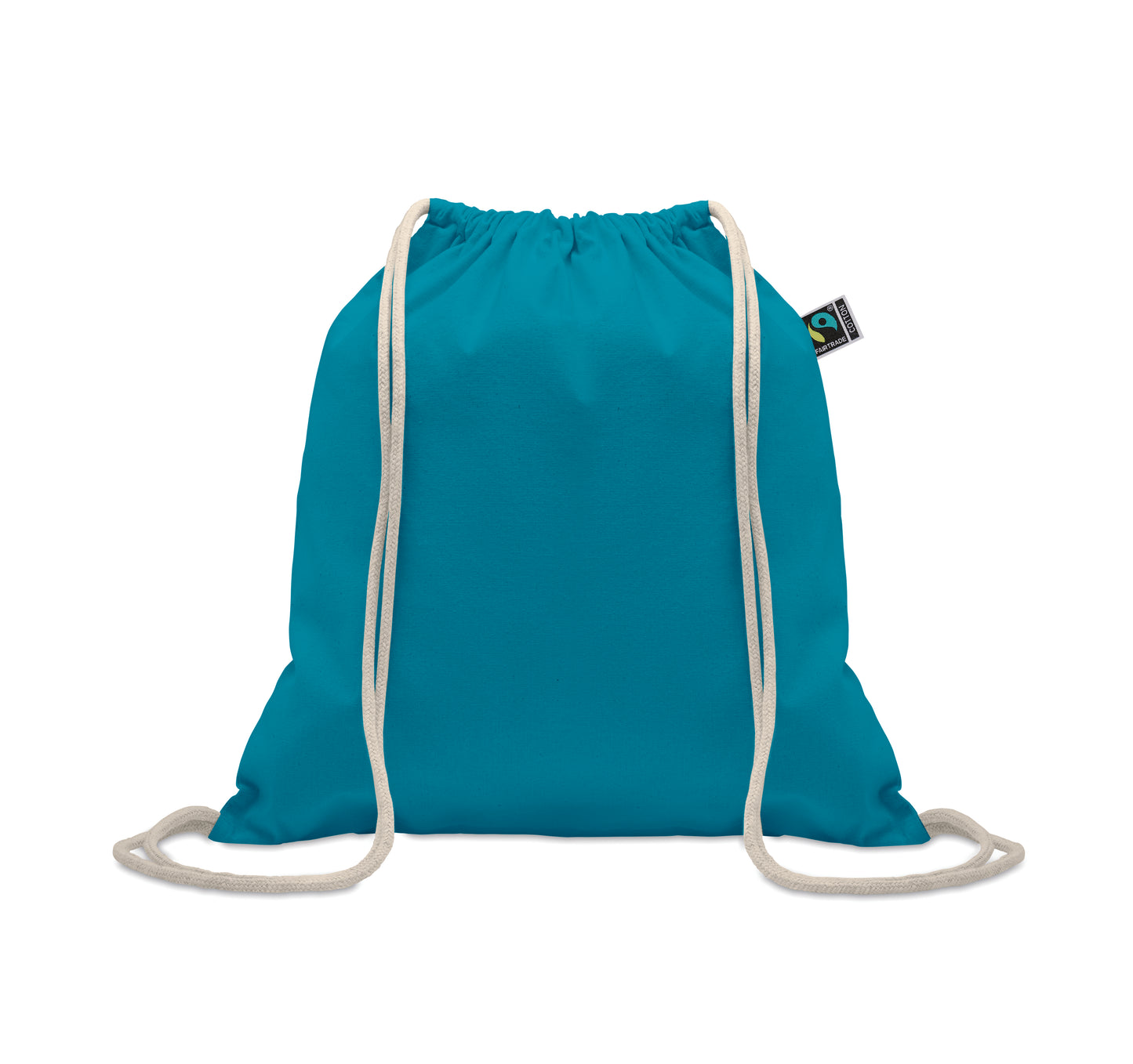 Beutel mit Kordelzug aus Fairtrade-Baumwolle 180 g/m².