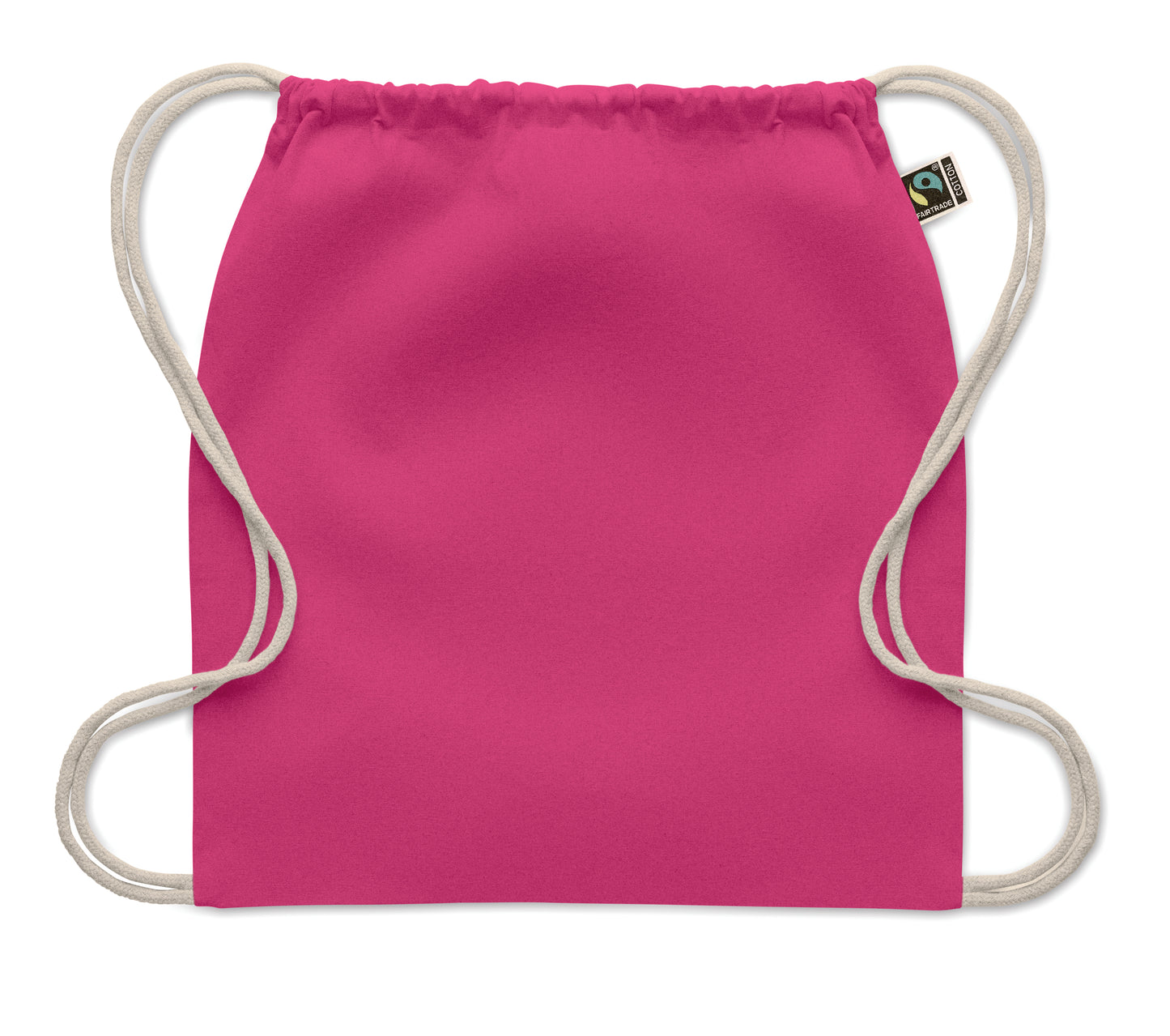 Beutel mit Kordelzug aus Fairtrade-Baumwolle 180 g/m².