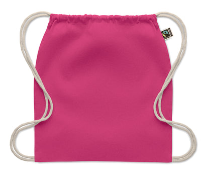 Beutel mit Kordelzug aus Fairtrade-Baumwolle 180 g/m².