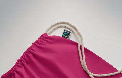 Beutel mit Kordelzug aus Fairtrade-Baumwolle 180 g/m².